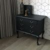 coal black fusion mineral paint ladenkastje zwarte meubelverf