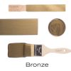 bronze metallic tester
