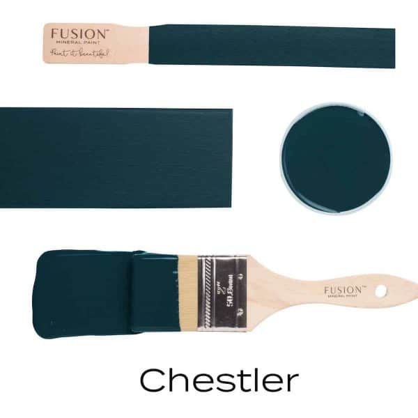 fusion paint meubelverf kwast en kleur chestler