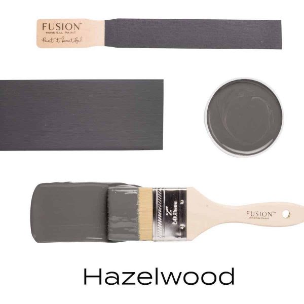 fusion paint meubelverf kwast en kleur hazelwood