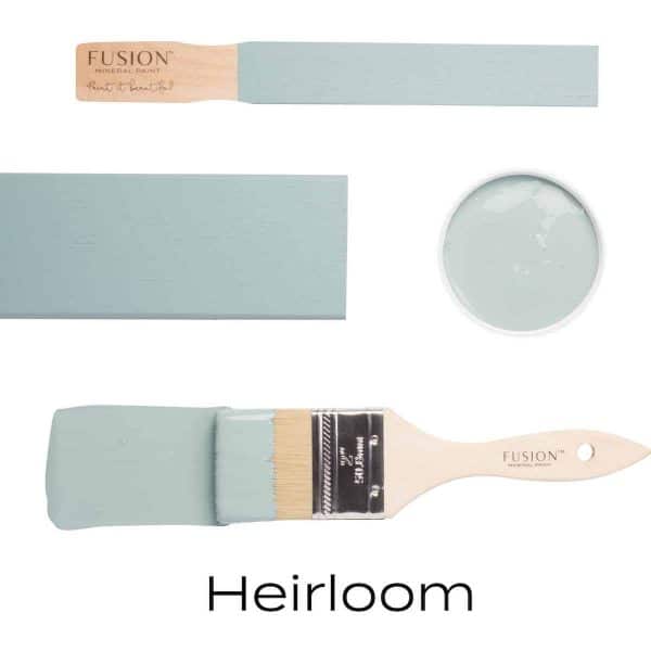 fusion paint meubelverf kwast en kleur heirloom