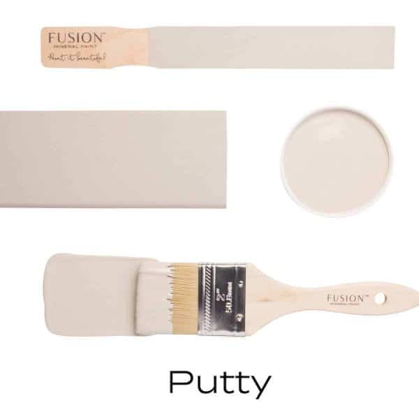 fusion paint meubelverf kwast en kleur putty