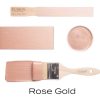 rose gold metallic tester