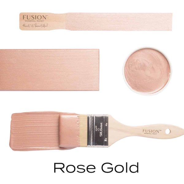rose gold metallic tester