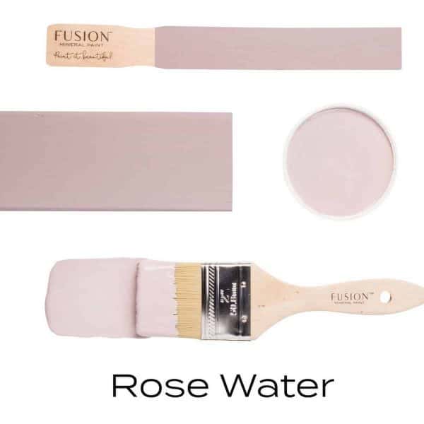 fusion paint meubelverf kwast en kleur rose water