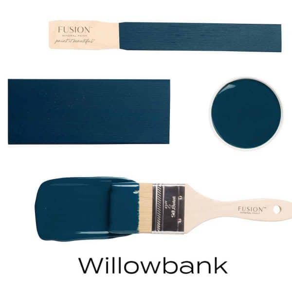 Fusion paint Willowbank blauwe meubelverf