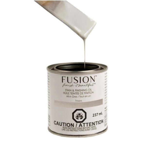 stain and finish oil taupe