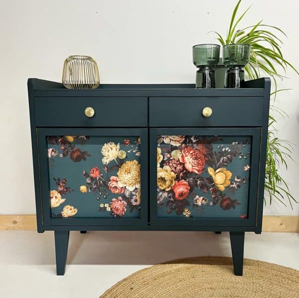 kastje fusion paint chestler bloemen restylen