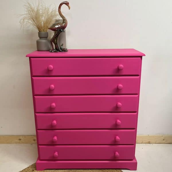 knal roze meubelverf fusion mineral paint pink