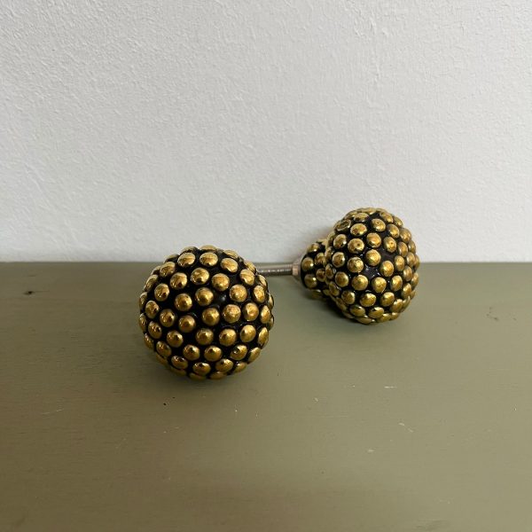 meubelknop meubel pimpen gouden spijkertjes rond