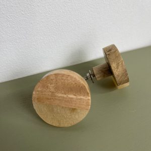 meubelknop meubel pimpen knop hout epoxy bruin