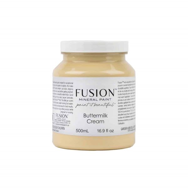 Fusion paint buttermilk cream