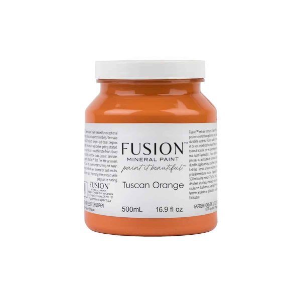 meubelverf fusion mineral paint-tuscanorange-pint