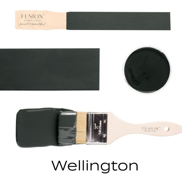 meubelverf grijs - groen fusion mineral paint WELLINGTON