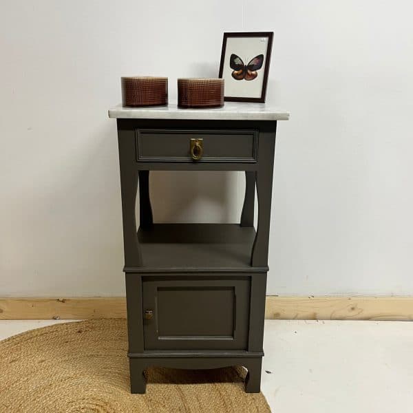 meubelverf restylen pimpen kastje marmeren blad oakham fusion mineral paint