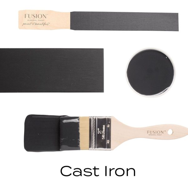 meubelverf zwart fusion mineral paint CASTIRON