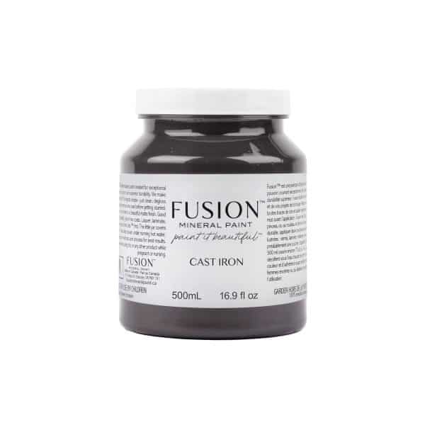 meubelverf zwart fusion_mineral_paint-castiron-pint
