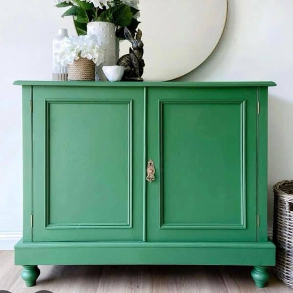 park bench fusion mineral paint groen meubelver