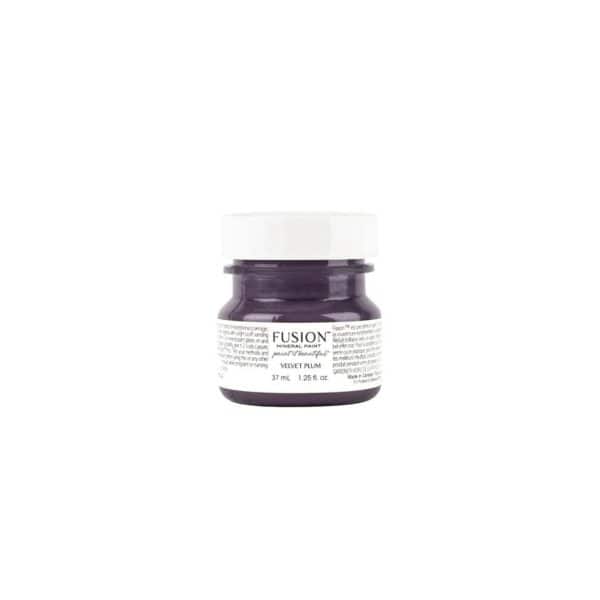 velvet plum fusion mineral paint tester