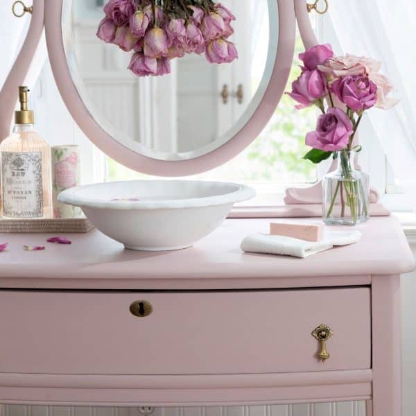 vintage roze meubelverf fusion mineral paint rose water